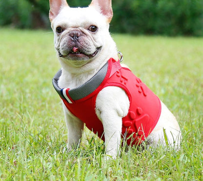 Dog vest type hauling rope