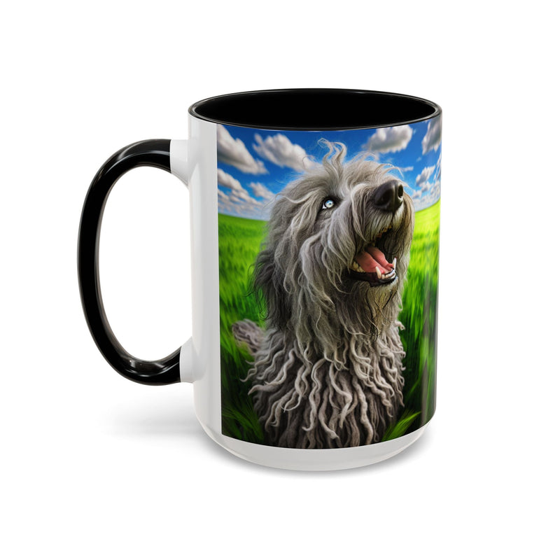 Bergamasco Shepherd Dog Accent Coffee Mug - Perfect Gift for Dog Lovers