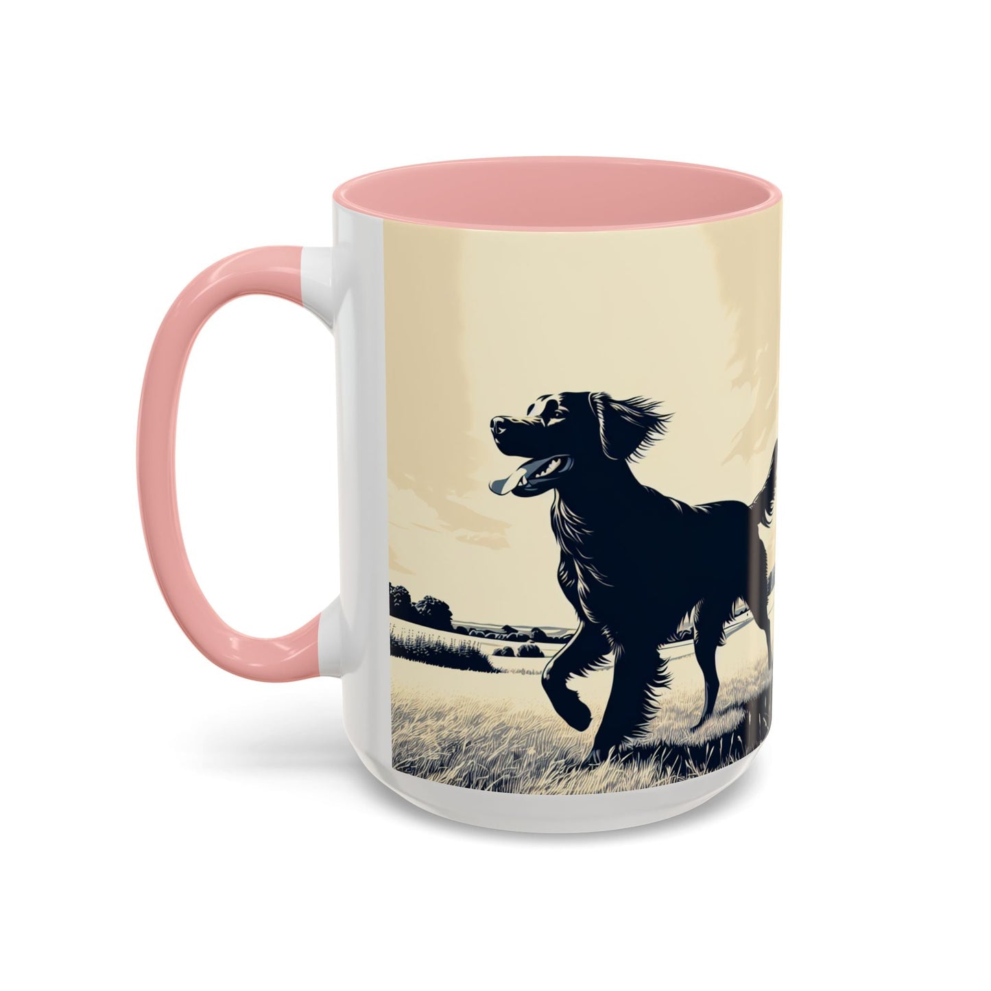 Flat Coated Retriever Accent Coffee Mug - Perfect Gift for