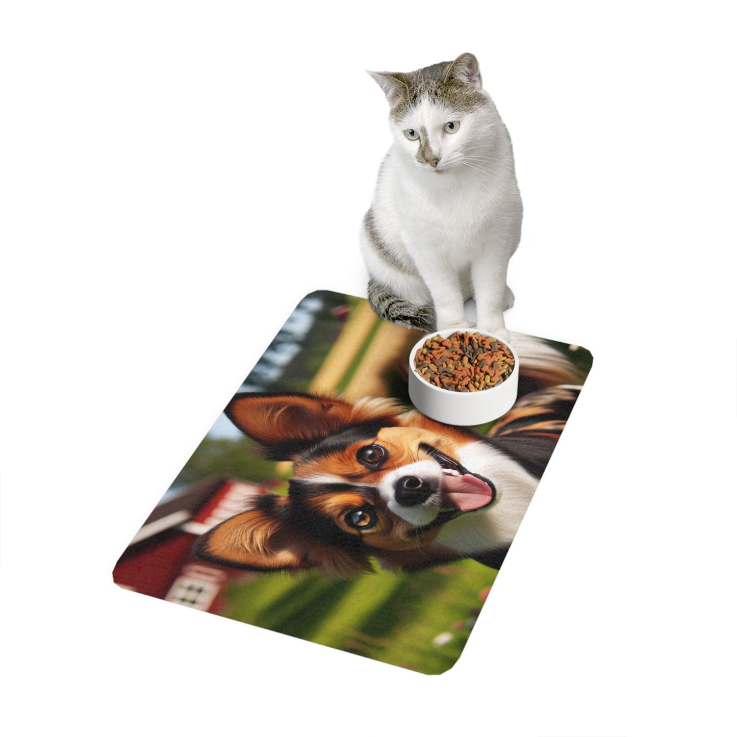Pet Food Mat (12x18) - Danish-Swedish Farmdog