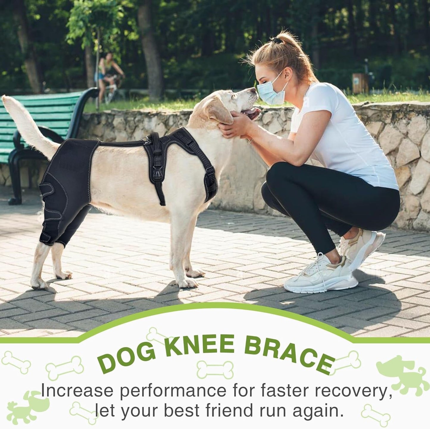 Pet Leg Support Dog Knee Brace Post-Surgery Rehabilitation Knee Support Joint Protection Bandage