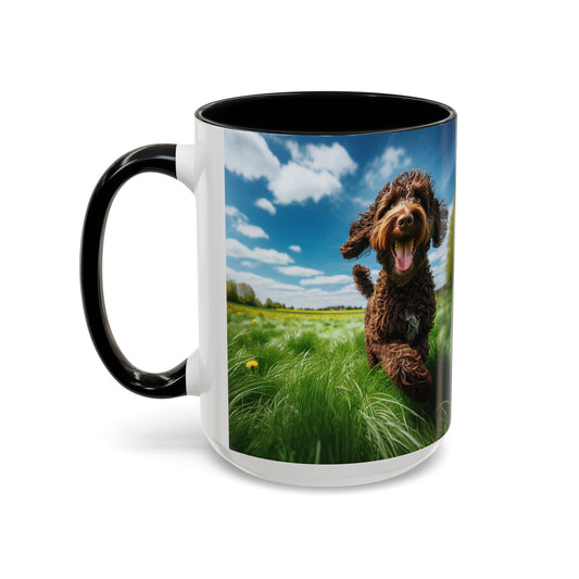 Wetterhoun Accent Coffee Mug - Perfect Gift for Dog Lovers