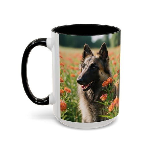 Belgian Tervuren Accent Coffee Mug - Perfect Gift for Dog Lovers