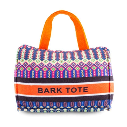 Dog-ior Bark Tote Plush Squeak Dog Toy
