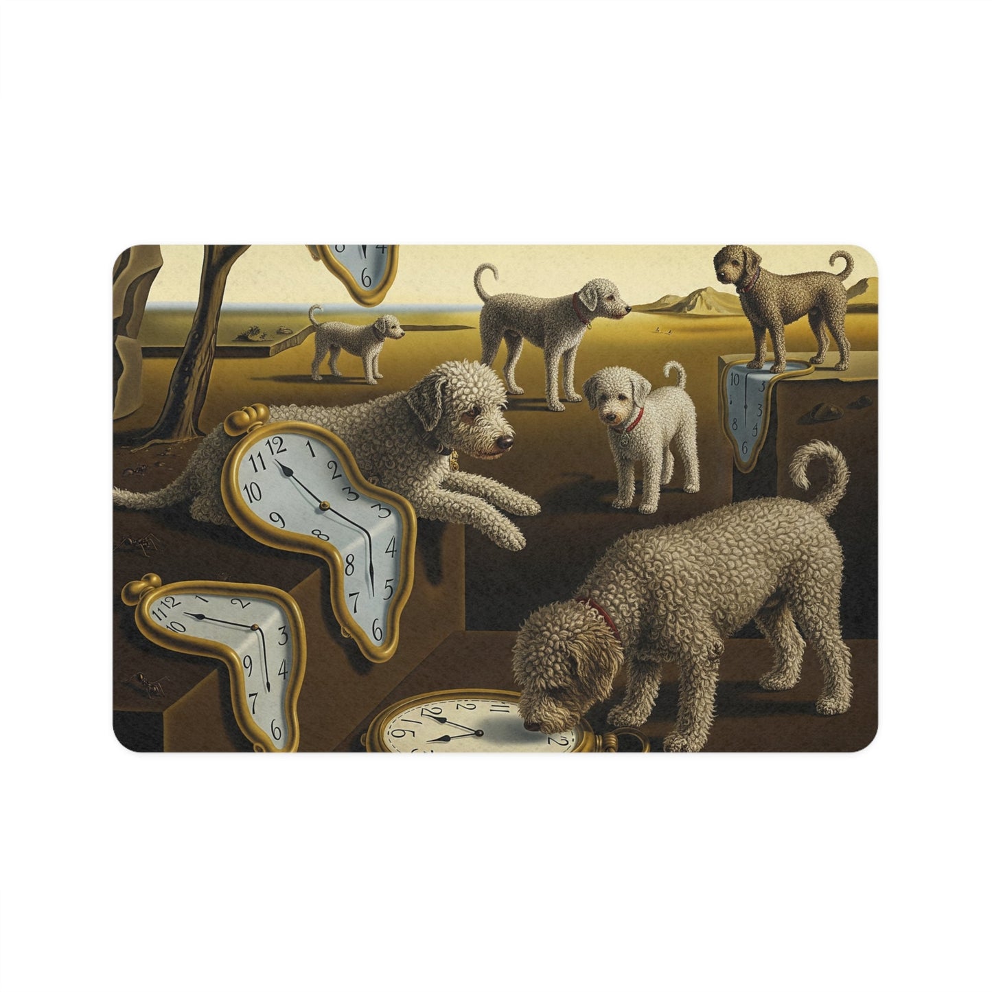 Pet Food Mat (12x18) - Spanish Water Dog