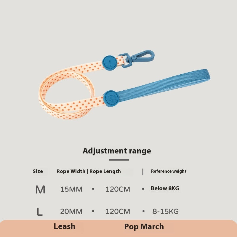 Retro Record Hand Holding Rope Small And Medium-sized Dogs