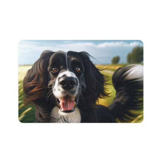 Pet Food Mat (12x18) - Large Munsterlander