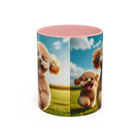 Toy Poodle Accent Coffee Mug - Perfect Gift for Dog Lovers
