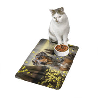 Pet Food Mat (12x18) - Catahoula Leopard Dog
