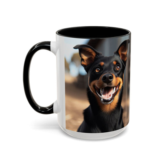 Working Kelpie Accent Coffee Mug - Perfect Gift for Dog Lovers
