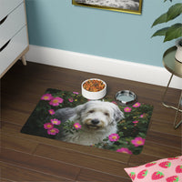 Pet Food Mat (12x18) - Old English Sheepdog