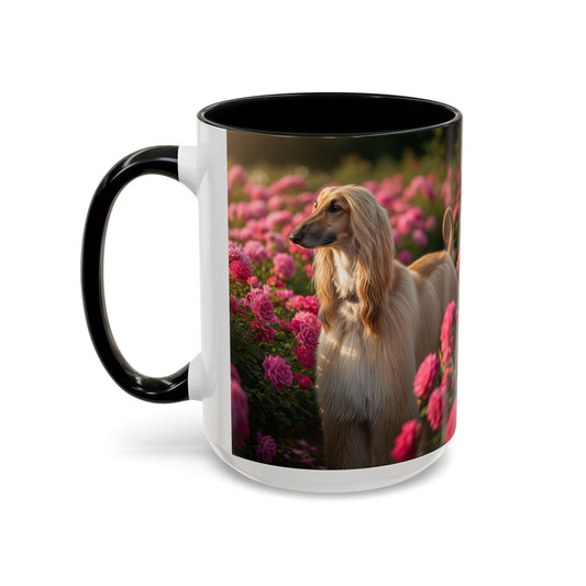 Afghan Hound Accent Coffee Mug - Perfect Gift for Dog Lovers