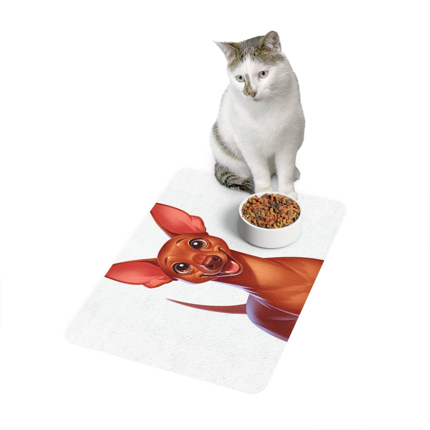 Pet Food Mat (12x18) - Cirneco dell'Etna