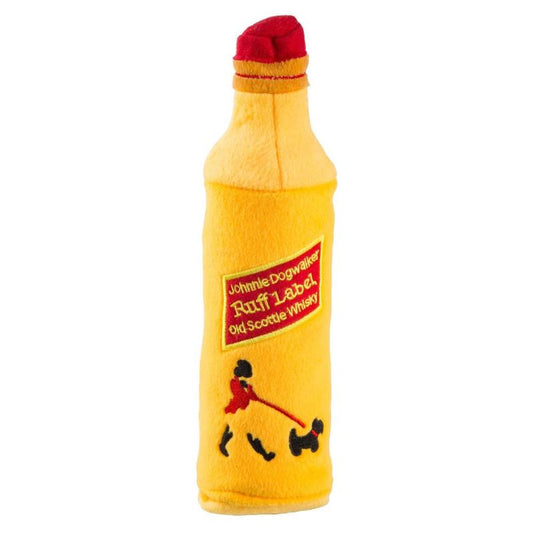 Johnnie Dogwalker Water Bottle Crackler Dog Toy