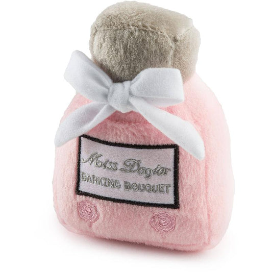 Miss Dog-ior Pawfum Bottle Plush Squeak Dog Toy