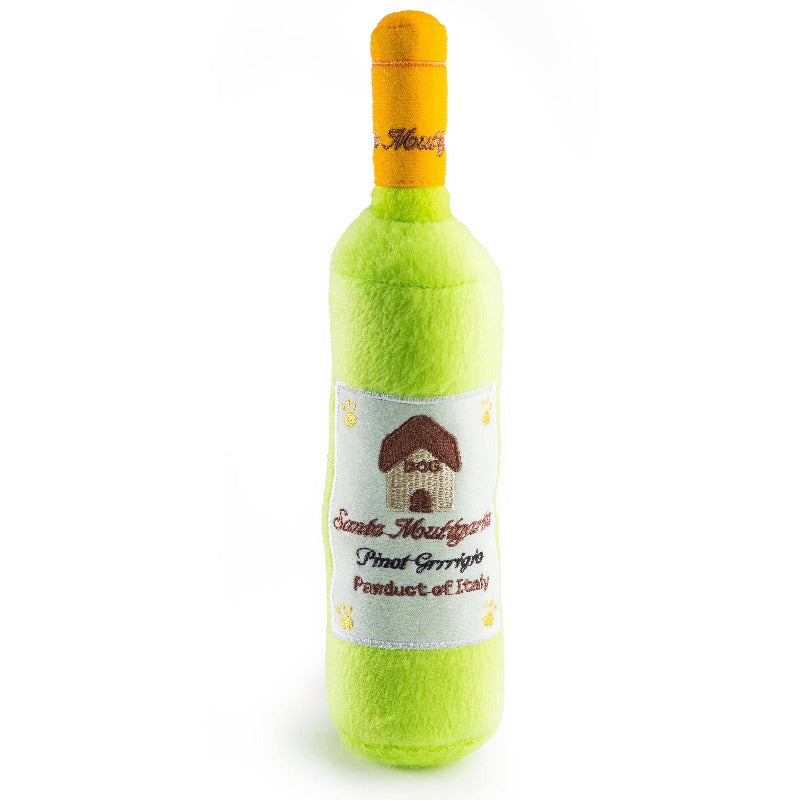 Santa Muttgarita Pinot Grrrigio Plush Squeak Dog Toy