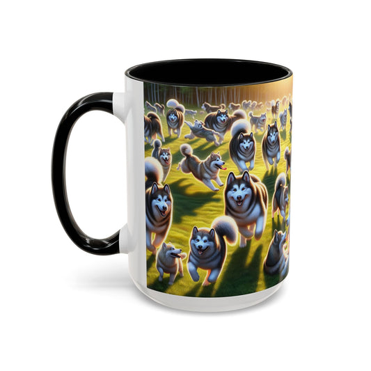 Alaskan Malamute Accent Coffee Mug - Perfect Gift for Dog Lovers