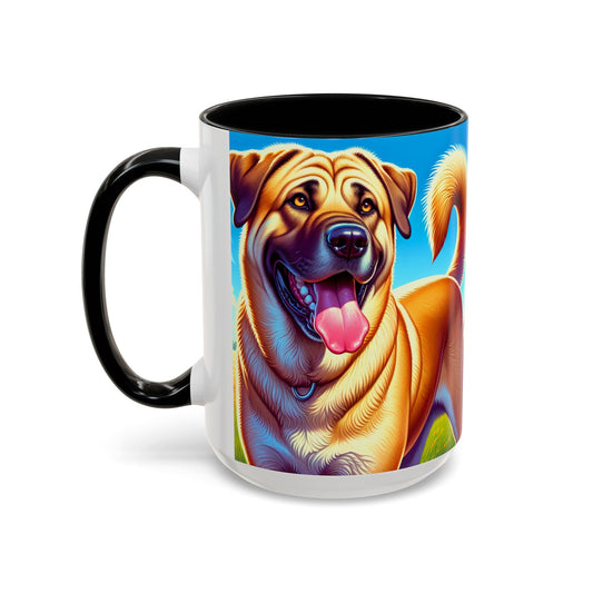 Anatolian Shepherd Dog Accent Coffee Mug - Perfect Gift for Dog Lovers