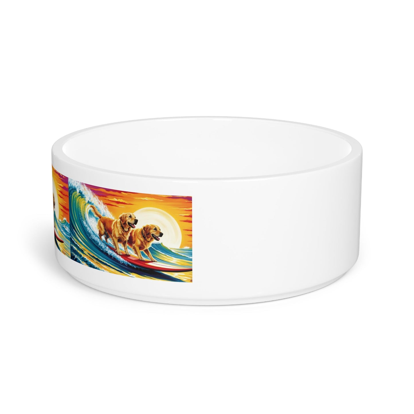 Surf Dogs Pet Bowl