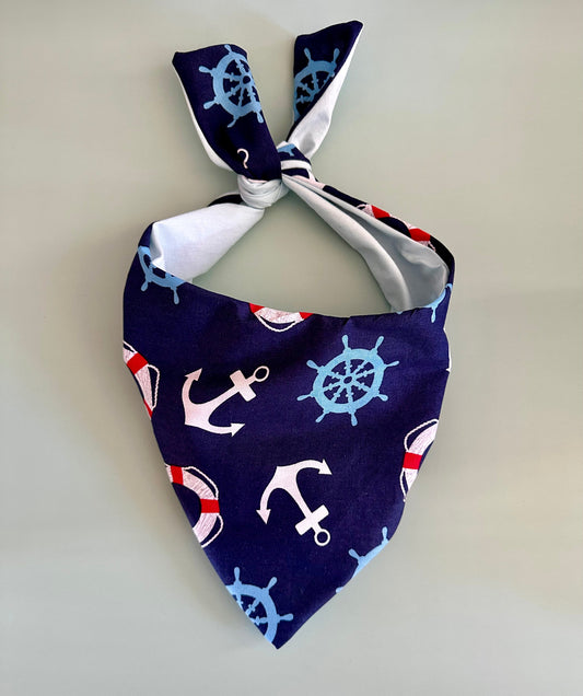 Nautical Dog Bandana New Arrivals - Purrfect Pet Kingdom