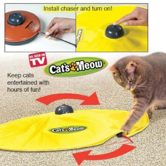 Pet Rotating Toy To Relieve Boredom Electric Funny Cat