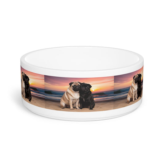 Pug Love Pet Bowl