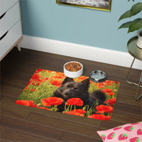 Pet Food Mat (12x18) - Schipperke