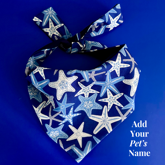 Starfish Dog Bandana - main product image