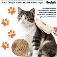 Peelaid™ Steam Pet Grooming Brush