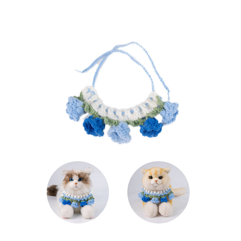 Bellflower Scarf-Blue  for Cat Dog & Pet