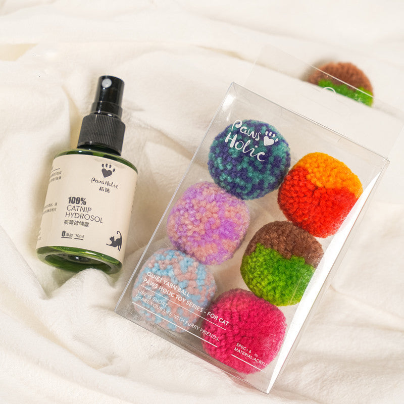 Cat Quiet Hair Ball Pet Toy