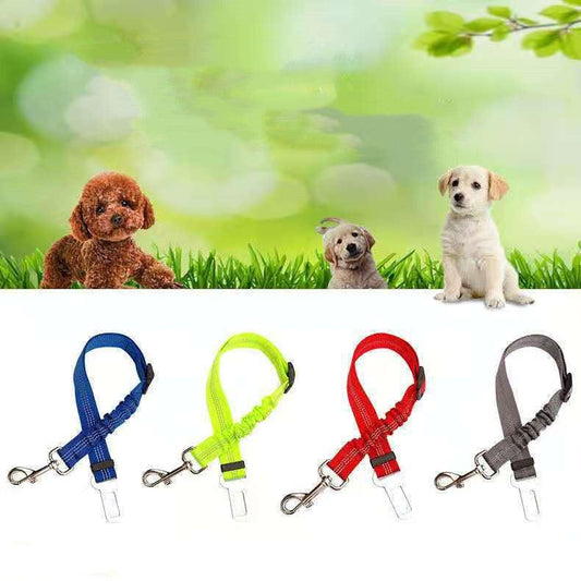 Reflective Safety Dog Car Seat Belt - Pets - THRIXINE