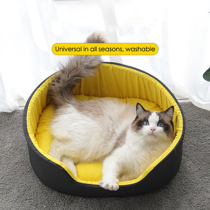 Cozy Universal Washable Pet Kennel for Warm Winter Sleeping