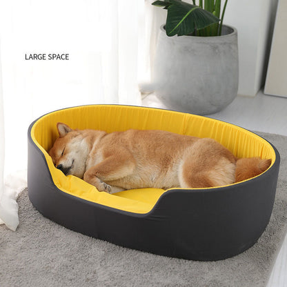 Cozy Universal Washable Pet Kennel for Warm Winter Sleeping