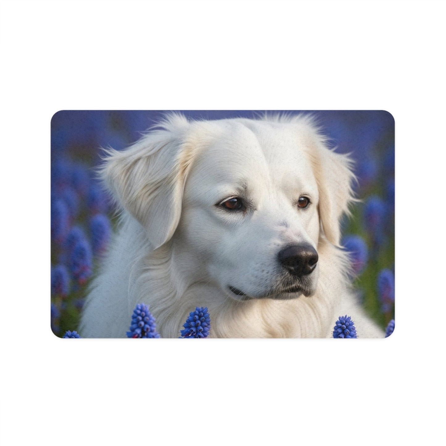 Pet Food Mat (12x18) - Portuguese Sheepdog