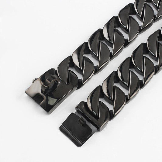 Stainless Steel Large Pet Chain Collar