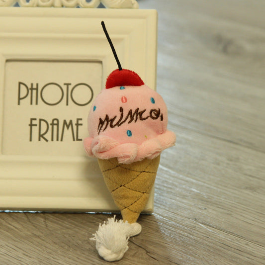 Plush Fruit and Vegetable Chew Toys for Cats and Dogs Pet Fun