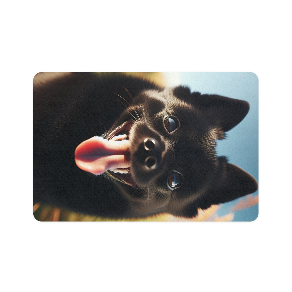 Vertical Pet Food Mat (12x18) - Schipperke