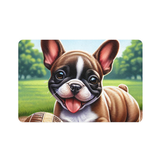 Pet Food Mat (12x18) - French Bulldog