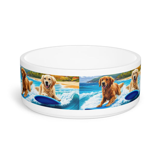 Surf Dogs Pet Bowl