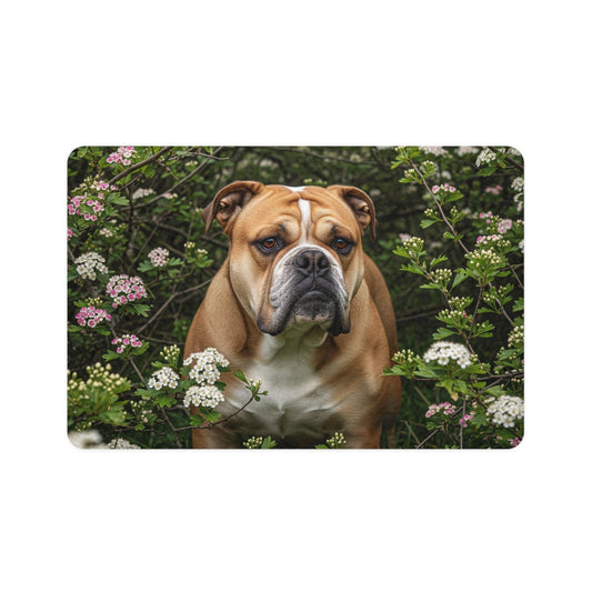 Pet Food Mat (12x18) - Olde English Bulldogge