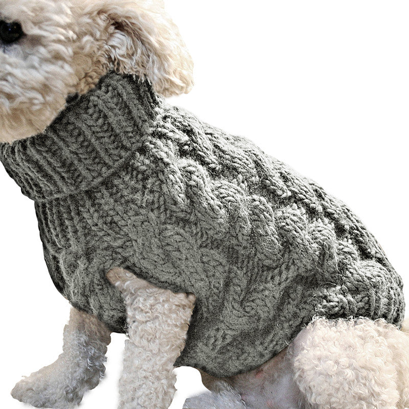 New Pet Sweater Dog Clothes Pet Supplier Winter Warm