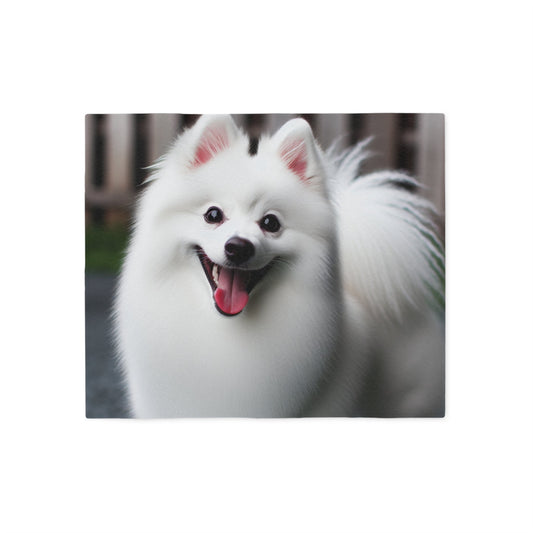 American Eskimo Dog Sweatshirt Blanket