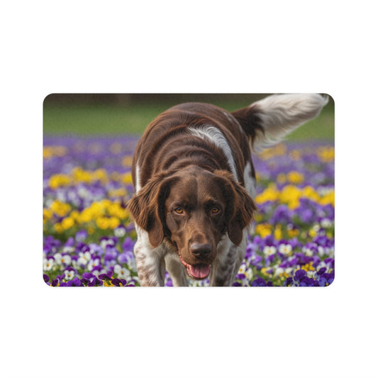 Pet Food Mat (12x18) - Large Munsterlander