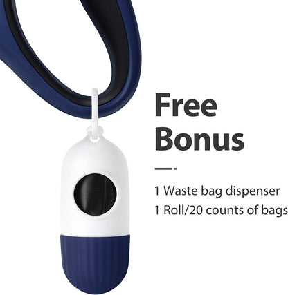 Retractable Dog Leash 16ft With Poop Bag Dispenser 🐕