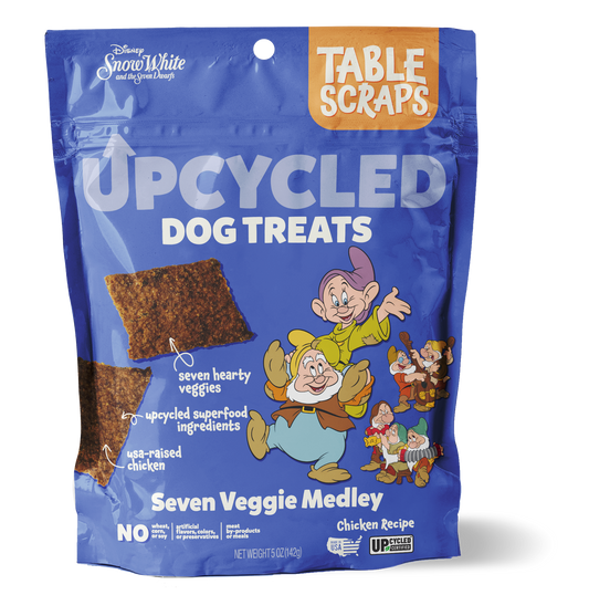 Seven Dawrfs Seven Veggie Medley Chicken Recipe Dog Treats - Table Scraps Treats