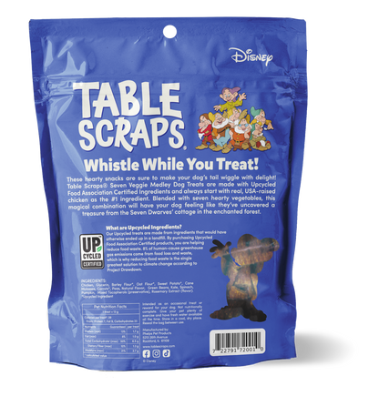 Seven Dawrfs Seven Veggie Medley Chicken Recipe Dog Treats - Table Scraps Treats