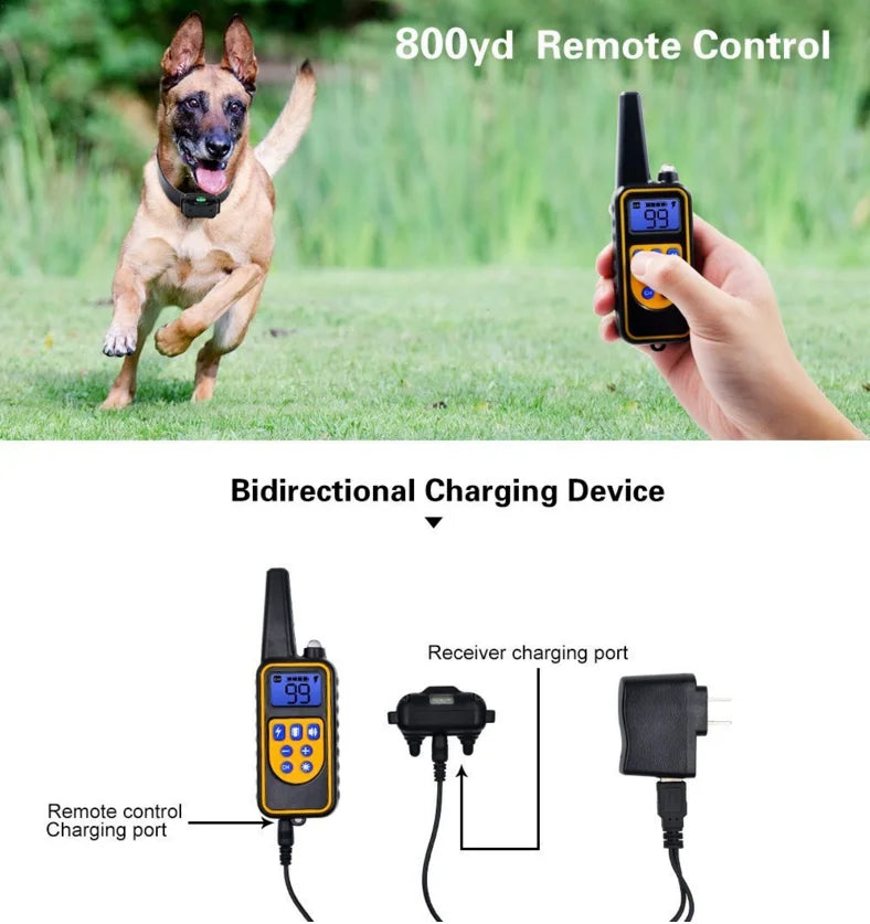 Electric Dog Training Collar - Professional Behavior Control System ⚡