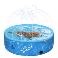 Chill Out - Dog Pool - 2-in-1 Foldable Sprinking Pool  for