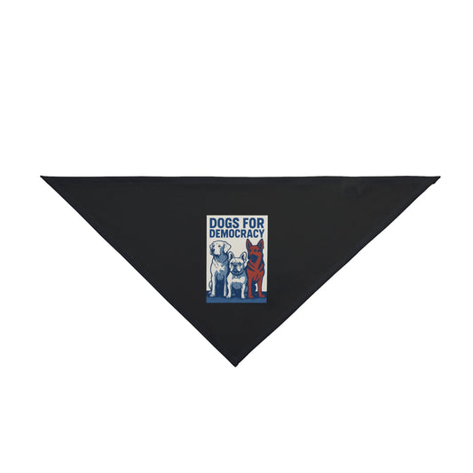 Exclusive Dogs for Democracy Design Tie Bandana